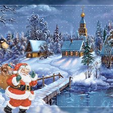 Схема вышивки «Новый год»