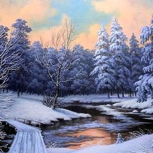 Схема вышивки «Рассвет»