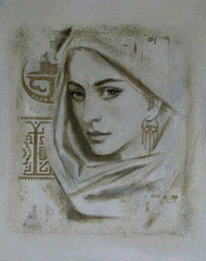 Восточные красавицы*4 - девушки, восток - предпросмотр