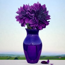 Схема вышивки «георгины»