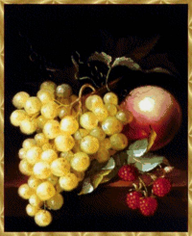 Ludivine Corominas - живопись, натюрморт, фрукты - предпросмотр