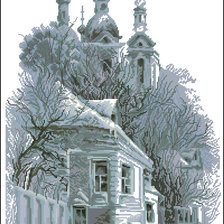 Схема вышивки «собор2»