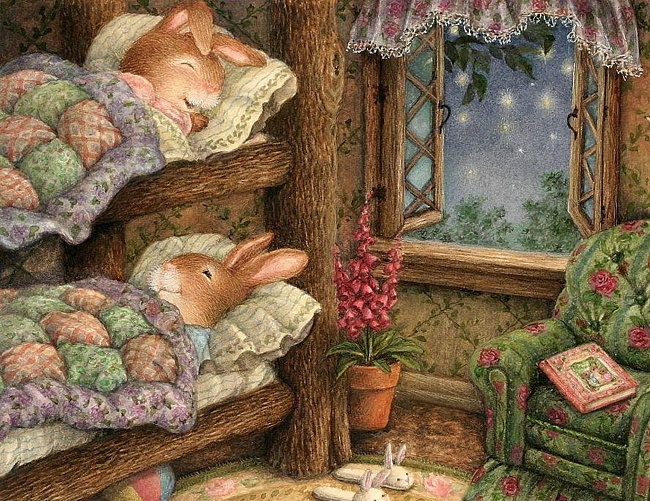 зайчата - оригинал