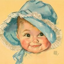 Схема вышивки «малыш»