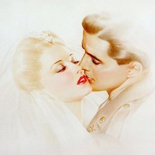 Схема вышивки «молодожены»