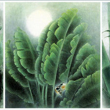 Схема вышивки «триптих восток»