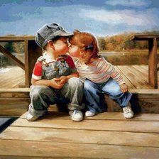 Схема вышивки «детвора»