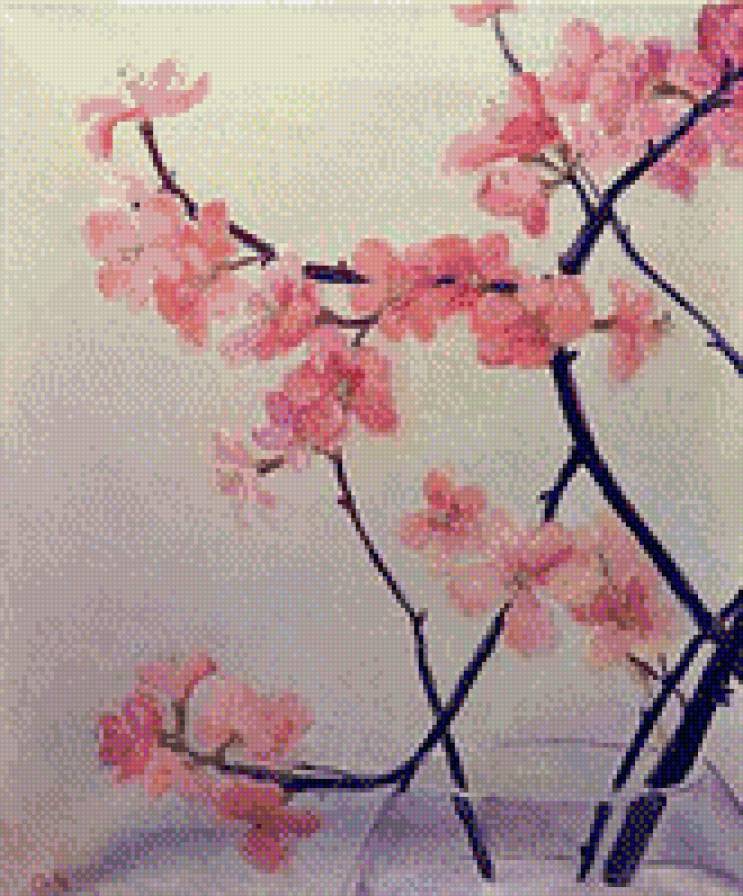 триптих сакура 1 - предпросмотр