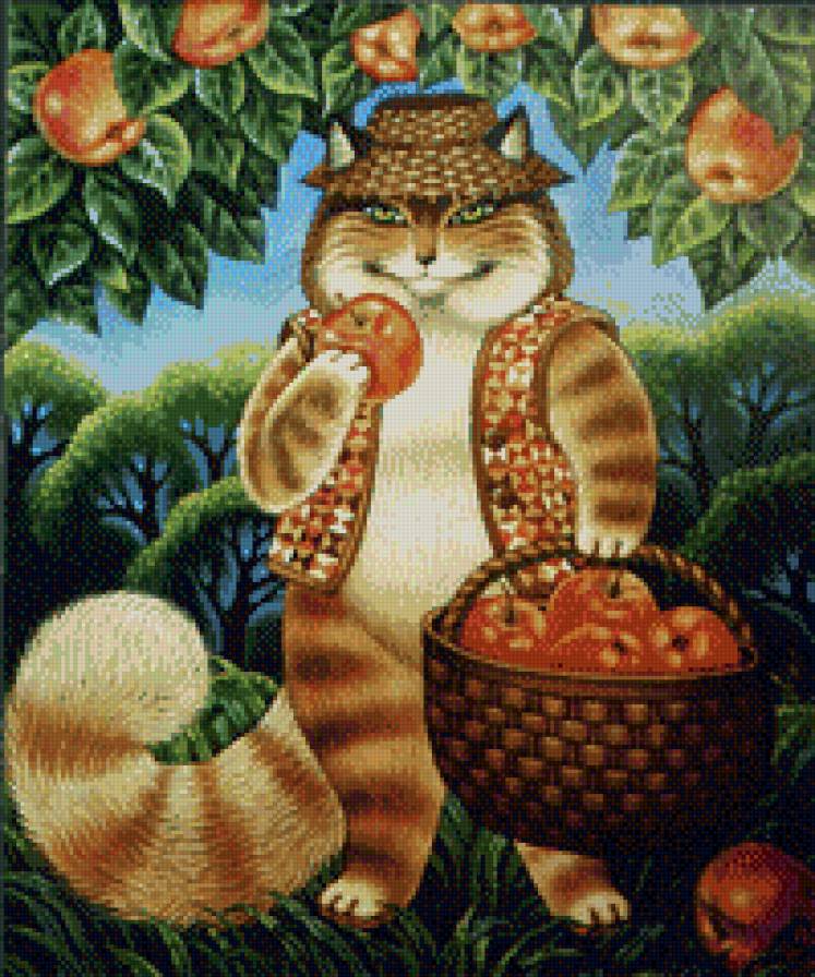 Кот-фермер - животные, кот, приколы - предпросмотр