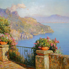 Схема вышивки «Побережье»