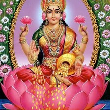 Схема вышивки «богиня богатства»