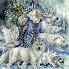 Схема вышивки «новый год»