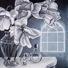 Схема вышивки «Аромат от Валентино»