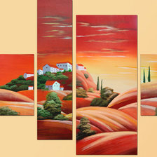 Схема вышивки «Долина»