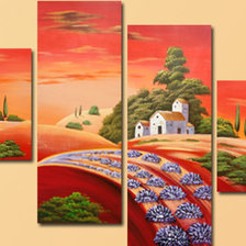 Схема вышивки «Долина»