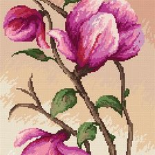 Схема вышивки «Магнолия»