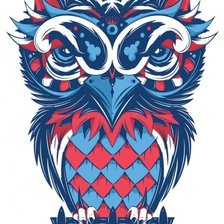 Схема вышивки «Сова»