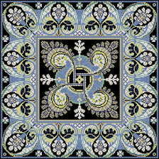 Схема вышивки «подушка»