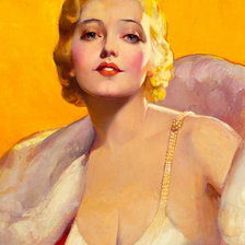 Схема вышивки «девушка»