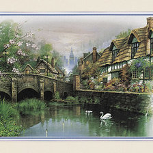 Схема вышивки «Серия "Пейзажи"»