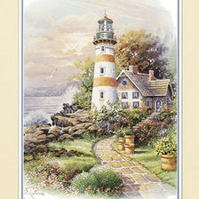 Схема вышивки «Серия "Пейзажи"»