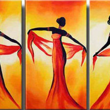 Схема вышивки «Танец»