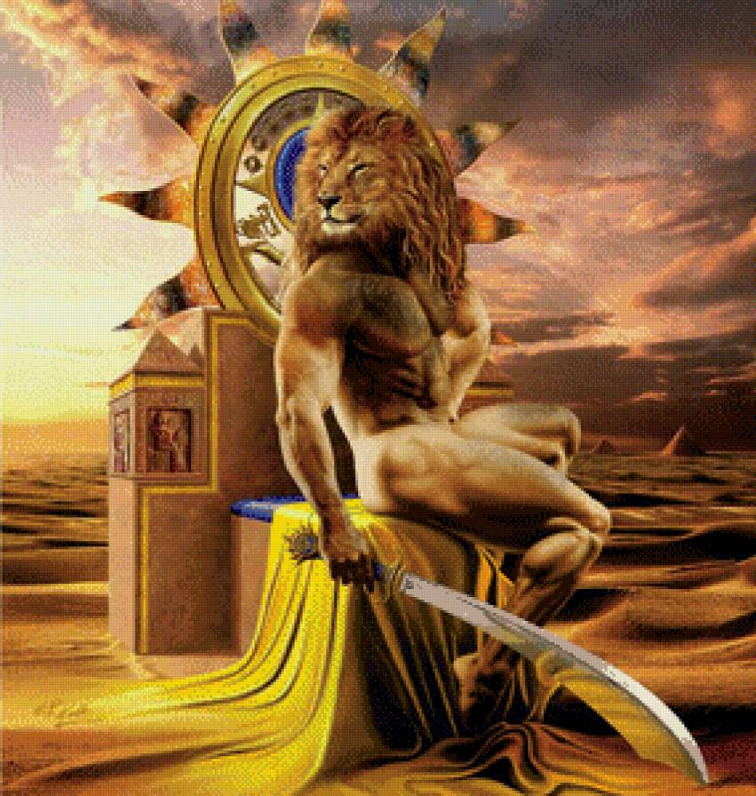 лев (зодиак) - лев, знак зодиака - предпросмотр