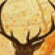 Предпросмотр схемы вышивки «олени» (№466569)