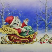 Схема вышивки «Новогодняя»