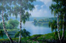 Схема вышивки «Красота русской природы»