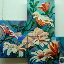 Схема вышивки «Триптих»