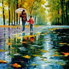 Схема вышивки «картина Л.Афремов»