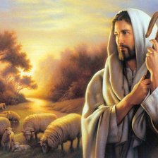 Схема вышивки «Добрый пастыр»