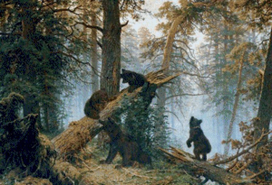 мишки Шишкин - предпросмотр