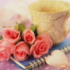 Схема вышивки «розы»