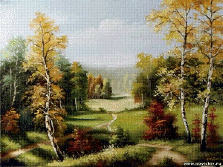 лесная тропинка - родные просторы - предпросмотр