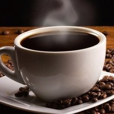 Схема вышивки «кофе»