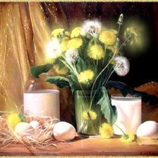 Схема вышивки «ОДУВАНЧИКИ»