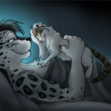 Схема вышивки «И у кошек должны быть кошки»