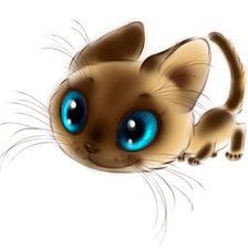 Схема вышивки «котики»