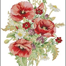 Схема вышивки «букет»