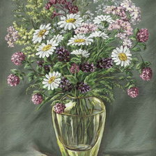 Схема вышивки «Полевой букет»