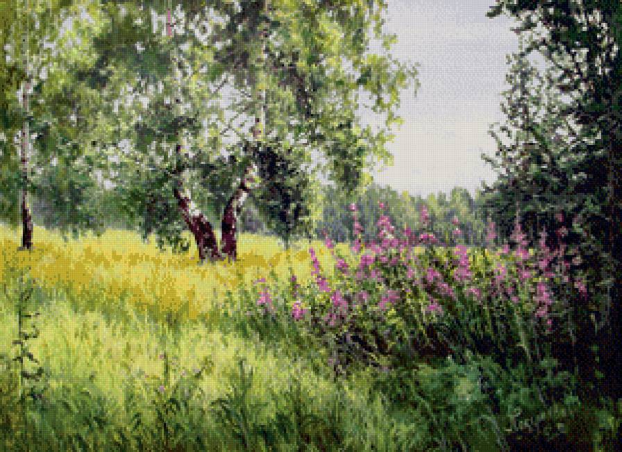 иван-чай И.Покушева - картина - предпросмотр