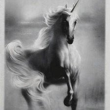 Схема вышивки «Единорог»