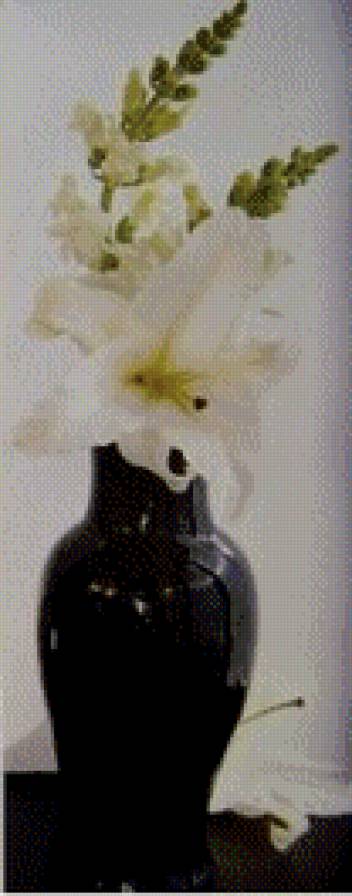 Триптих "Белые тюльпаны" часть*3 - триптих - предпросмотр