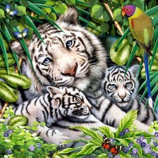 Схема вышивки «семья»