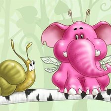 Схема вышивки «слоняша»