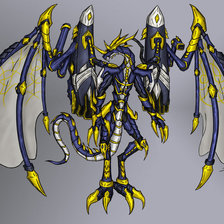 Схема вышивки «дракон»