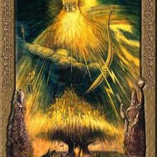 Схема вышивки «перун»