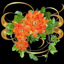 Схема вышивки «Цветы»